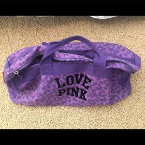 Victoria secret leopard print weekend duffel ✨